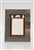 5X7 barnwood frames with 3-image rusted metal bear mat