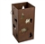Large hanging moose metal candle lantern holder