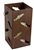 Large hanging metal candle holder lantern